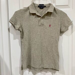 Women’s Grey Polo Tshirt